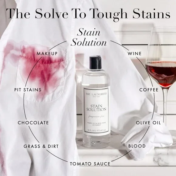 NWT ~ The Laundress' Fragrance-Free Stain Solution, Stain Treatment 16 Fl. Oz. - Picture 10 of 12